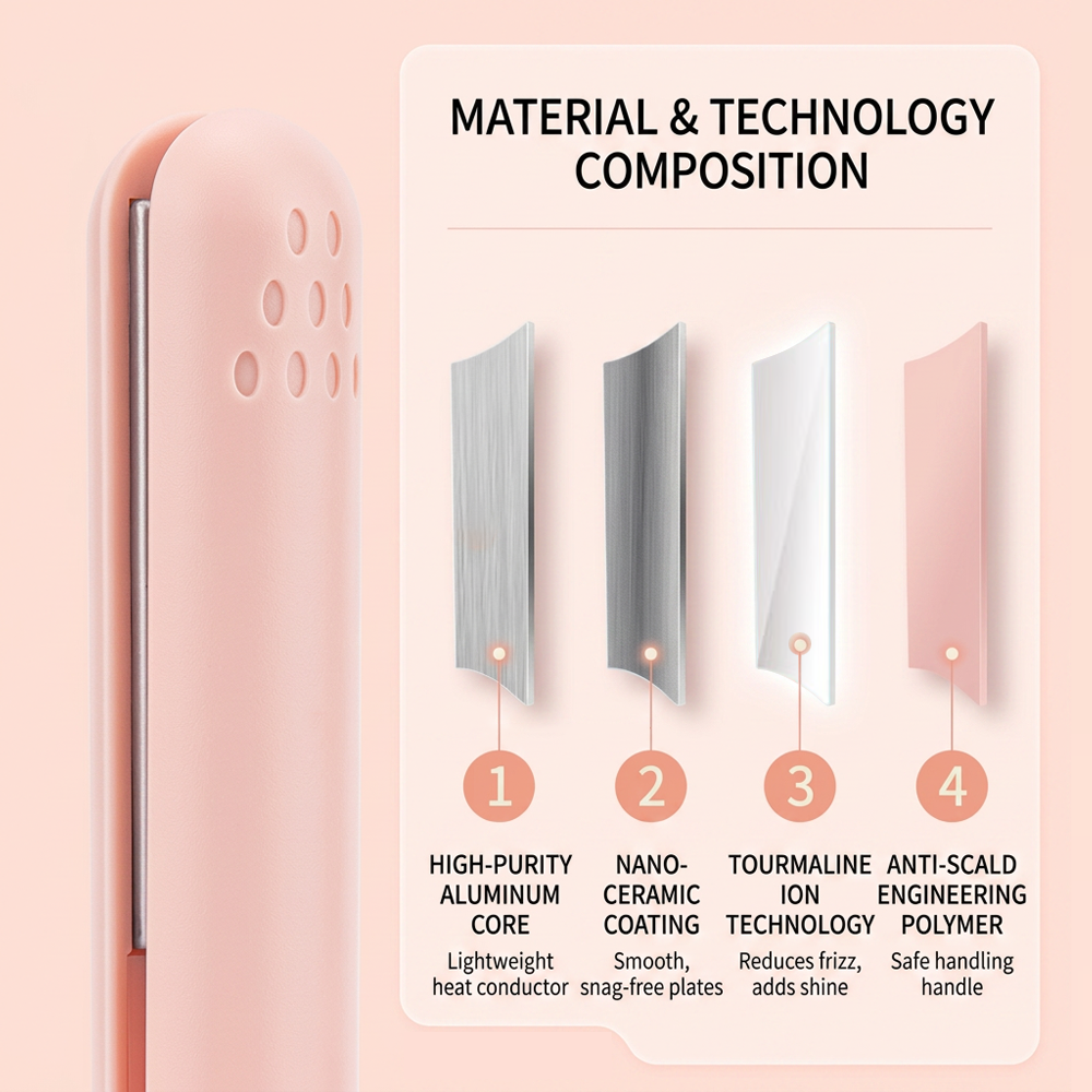 GLORENDA® ⏳2-in-1 Mini Curling Iron