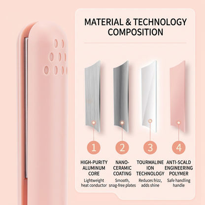 GLORENDA® ⏳2-in-1 Mini Curling Iron